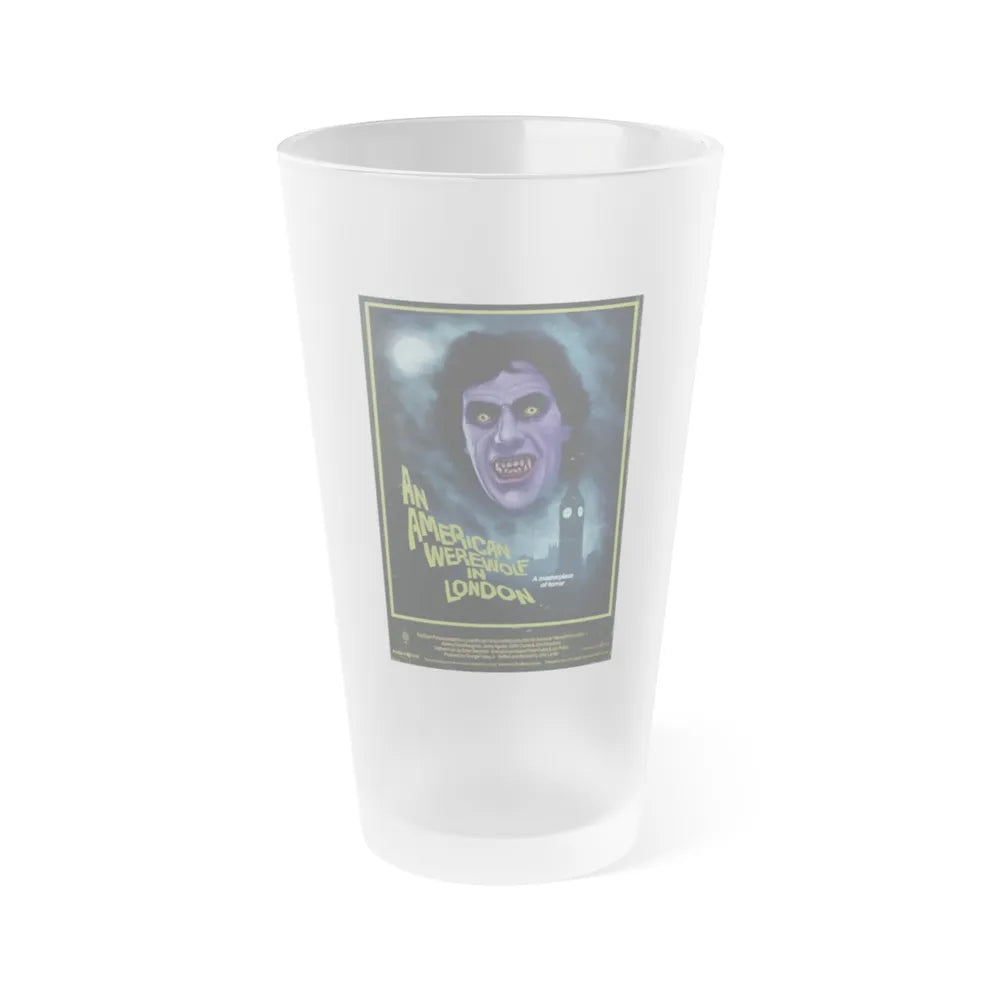 AN AMERICAN WEREWOLF IN LONDON (DEVILISH) 1981 Movie Poster - Frosted Pint Glass 16oz-Go Mug Yourself