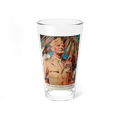 An Appeal from General Vandegrift, 1944 (Magazine Illustration) Pint Glass 16oz 16oz - Go Mug Yourself