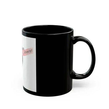 An article on dance steps, Woman's Own magazine, 1959 - Black Coffee Mug - Go Mug Yourself