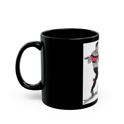 An article on dance steps, Woman's Own magazine, 1959 - Black Coffee Mug - Go Mug Yourself