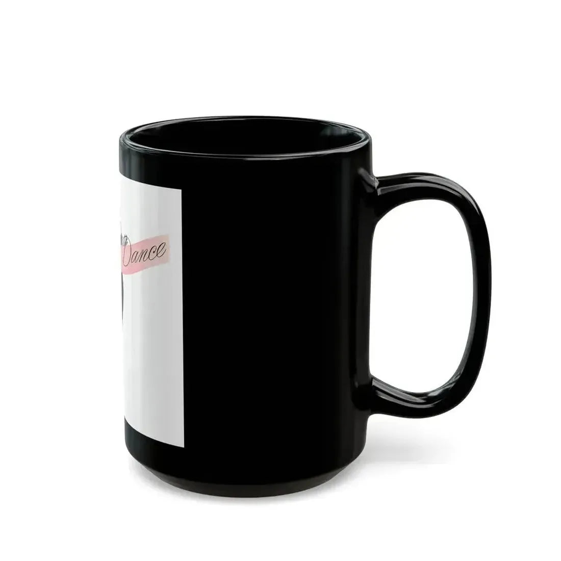 An article on dance steps, Woman's Own magazine, 1959 - Black Coffee Mug - Go Mug Yourself