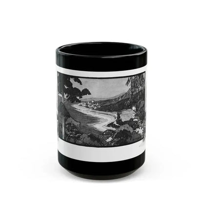 An Author In France by J. D. Beresford, Good Housekeeping magazine, 1927 - Black Coffee Mug 15oz - Go Mug Yourself