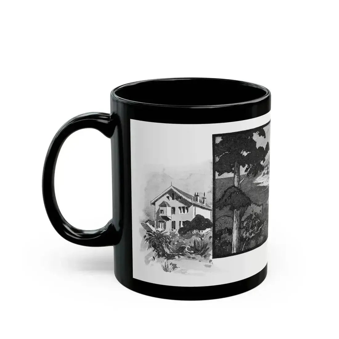 An Author In France by J. D. Beresford, Good Housekeeping magazine, 1927 - Black Coffee Mug - Go Mug Yourself