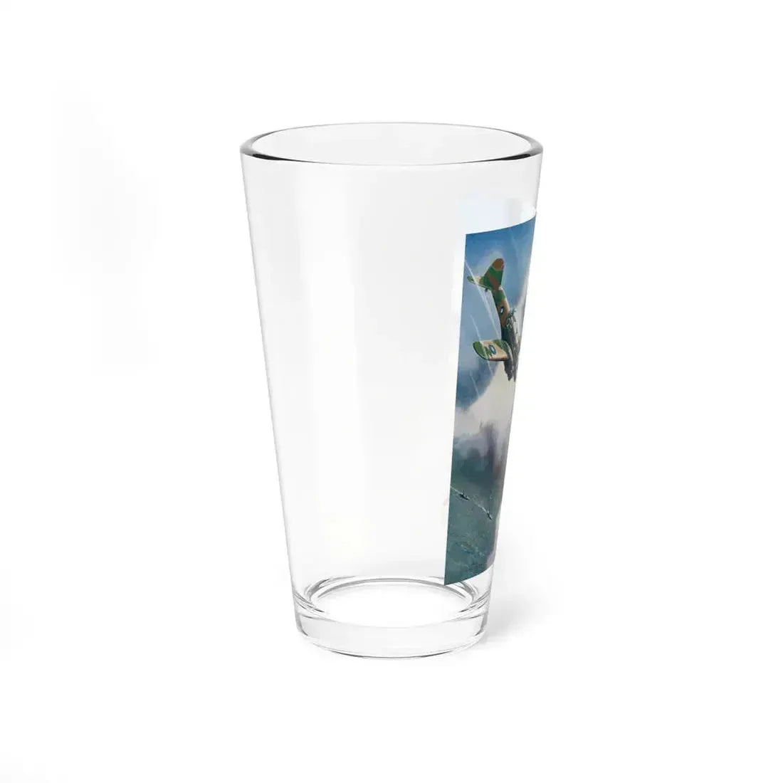 An Avro Anson of the Coastal Command destroys a Dornier, The Wonder Book Of The R.A.F (Magazine Illustration) Pint Glass 16oz - Go Mug Yourself