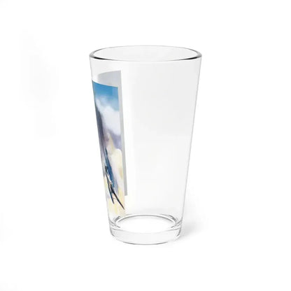 An Avro Anson of the Coastal Command destroys a Dornier, The Wonder Book Of The R.A.F (Magazine Illustration) Pint Glass 16oz - Go Mug Yourself