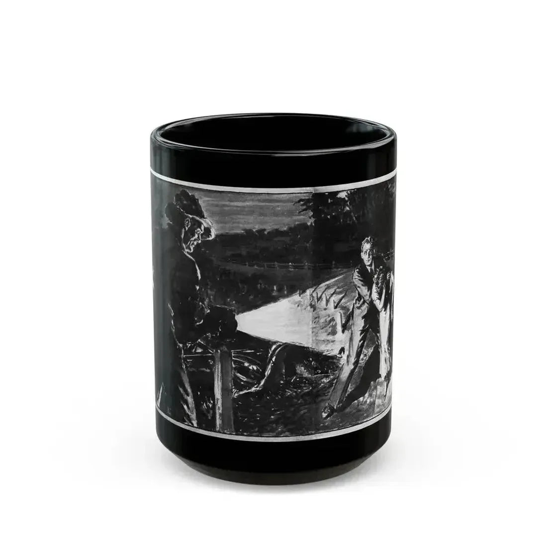 An Awfully Good Guy, Liberty magazine, February 16, 1935 - Black Coffee Mug 15oz - Go Mug Yourself