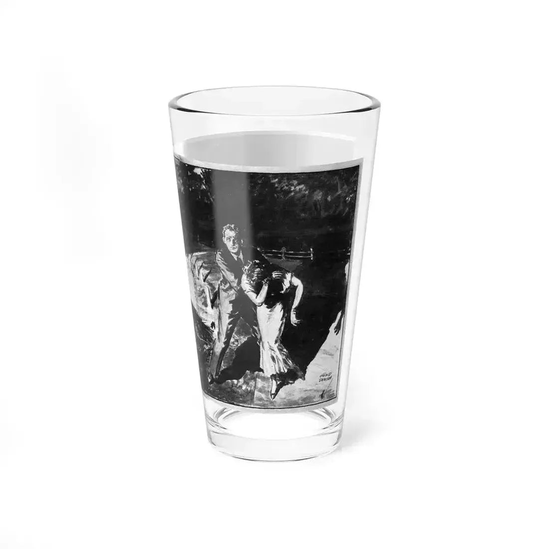 An Awfully Good Guy, Liberty magazine, February 16, 1935 (Magazine Illustration) Pint Glass 16oz - Go Mug Yourself