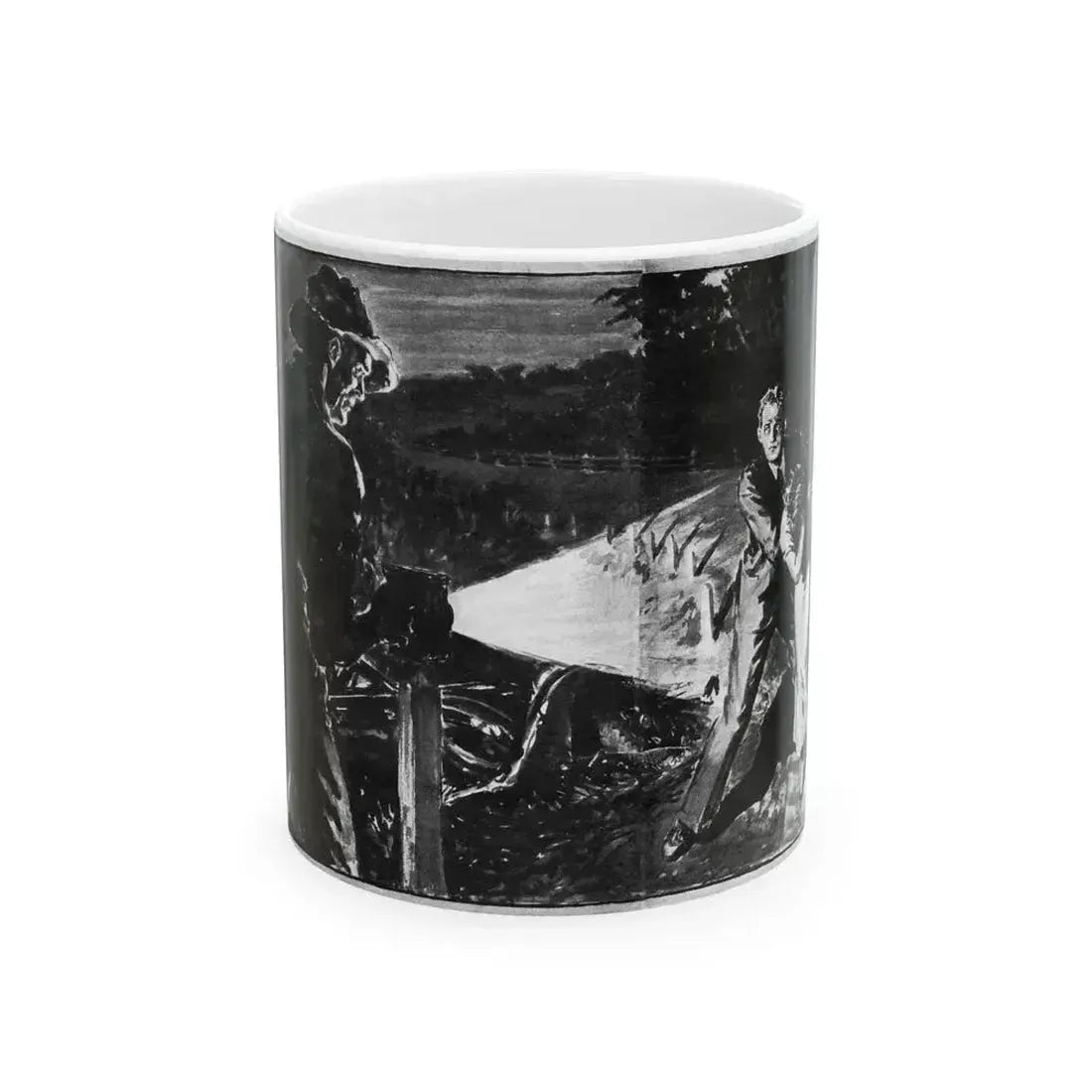 An Awfully Good Guy, Liberty magazine, February 16, 1935 - White Coffee Mug 11oz - Go Mug Yourself