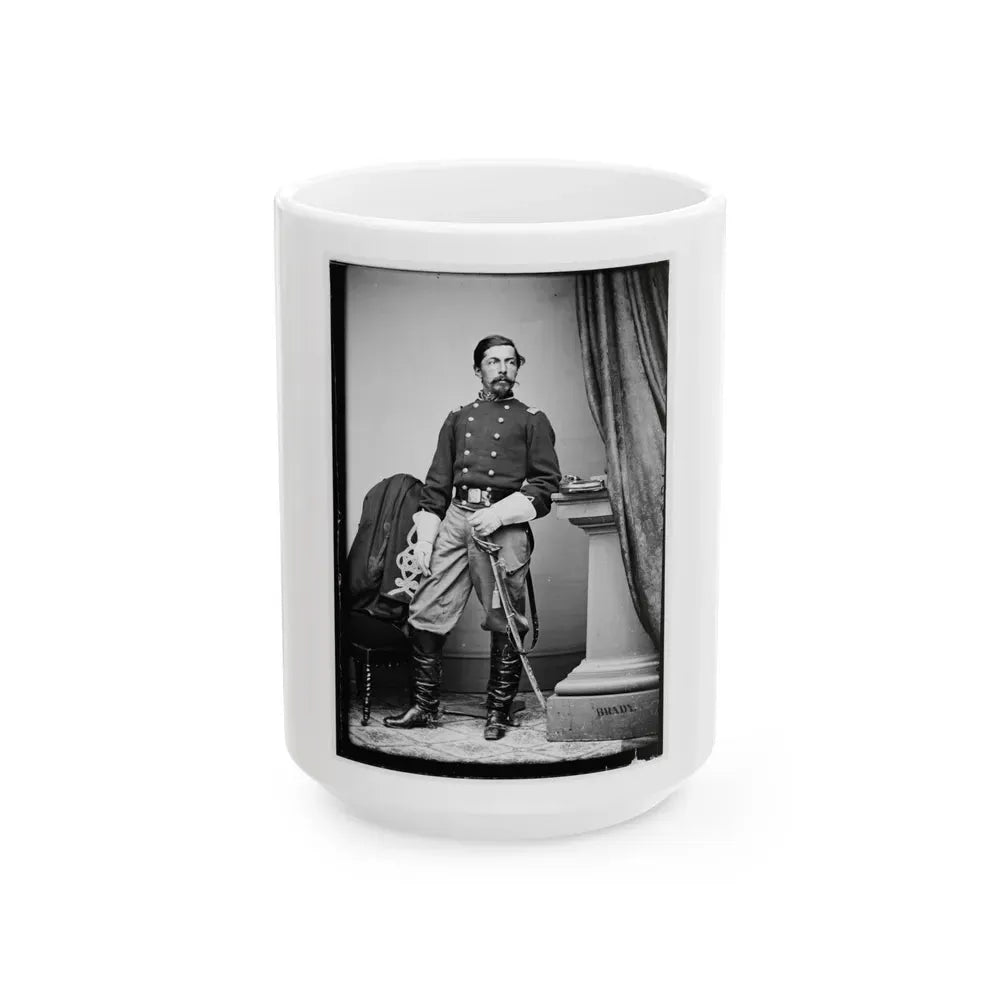 A.N. Duffie (U.S. Civil War) White Coffee Mug 15oz - Go Mug Yourself