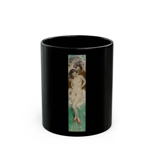 An Elegant Nude, 1934 - Black Coffee Mug 11oz - Go Mug Yourself