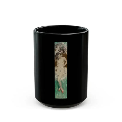 An Elegant Nude, 1934 - Black Coffee Mug 15oz - Go Mug Yourself