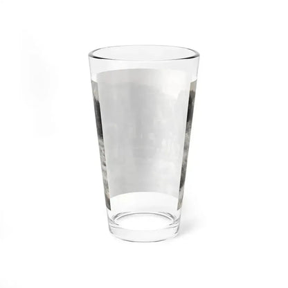 An Encounter on the Trail, 1914 (Magazine Illustration) Pint Glass 16oz - Go Mug Yourself