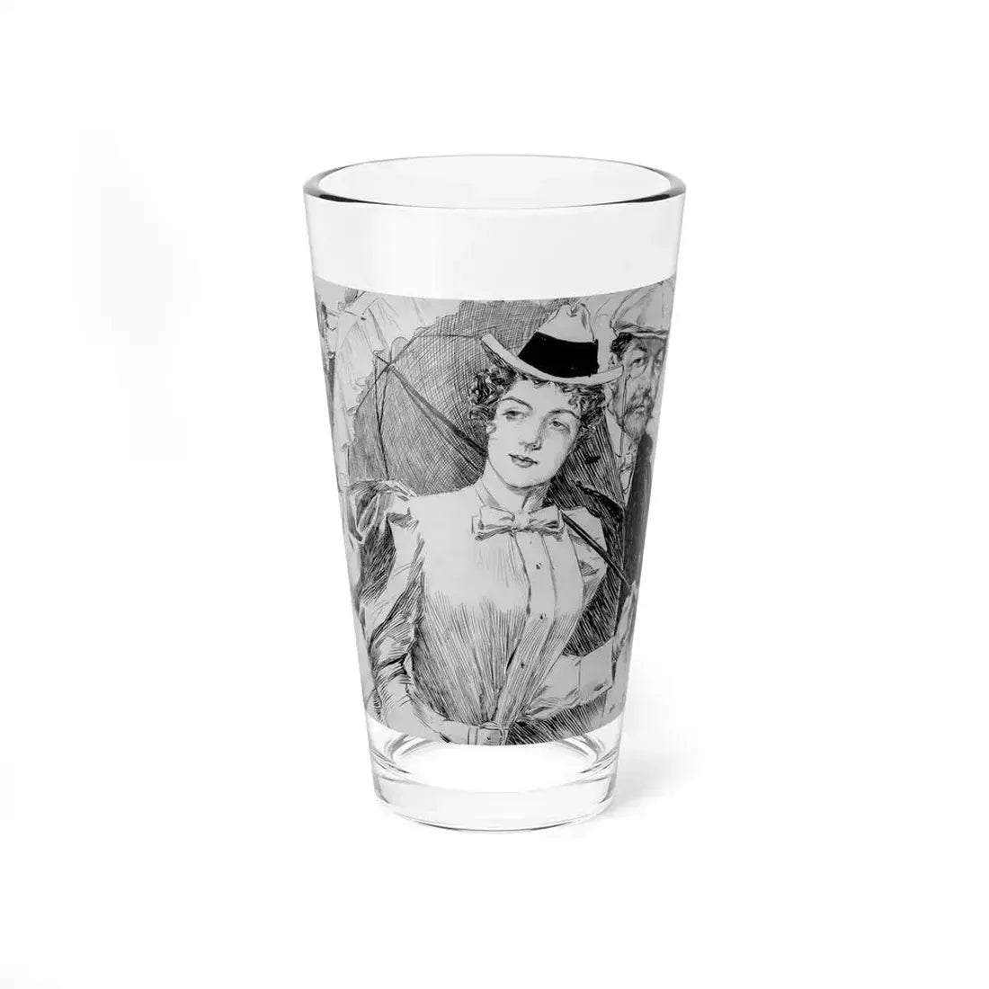 An Enthusiast, Puck interior illustration, 1897 (Magazine Illustration) Pint Glass 16oz 16oz - Go Mug Yourself