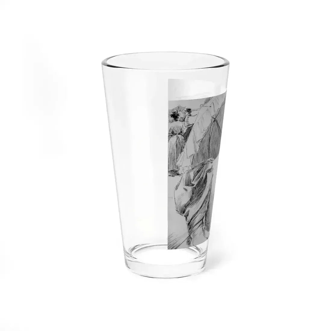 An Enthusiast, Puck interior illustration, 1897 (Magazine Illustration) Pint Glass 16oz - Go Mug Yourself