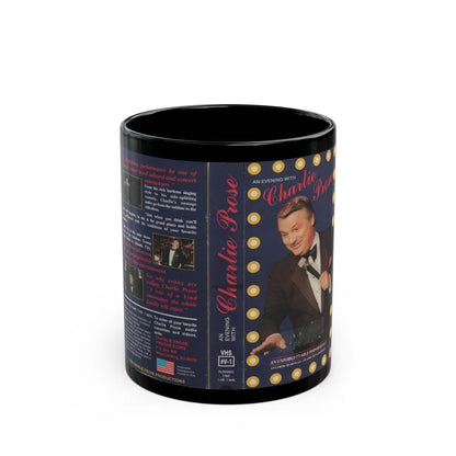 AN EVENING WITH CHARLIE PROSE (VHS COVER) - Black Coffee Mug-11oz-Go Mug Yourself