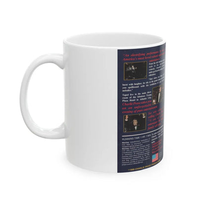 AN EVENING WITH CHARLIE PROSE (VHS COVER) - White Coffee Mug-Go Mug Yourself