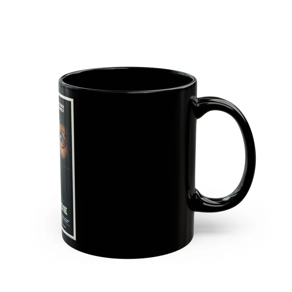 AN EYE FOR AN EYE 1981 Movie Poster - Black Coffee Mug-Go Mug Yourself