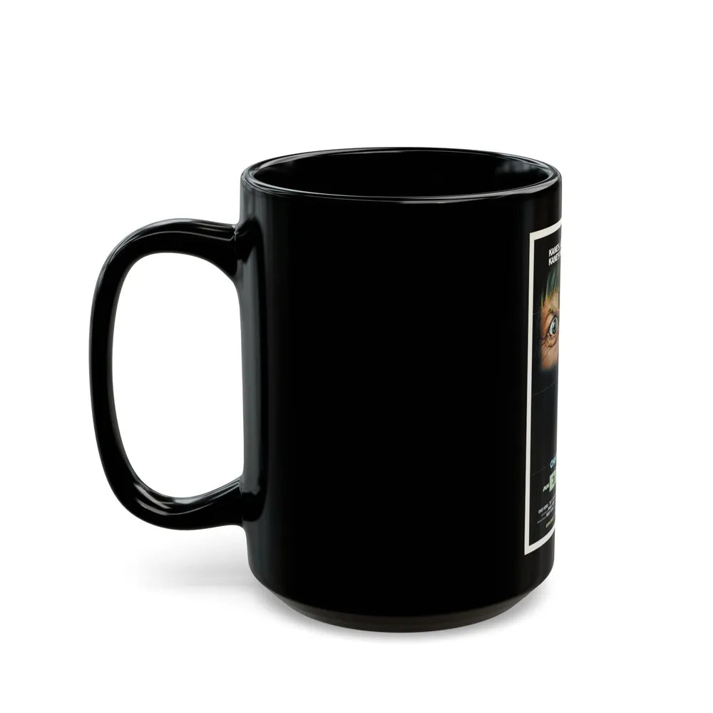 AN EYE FOR AN EYE 1981 Movie Poster - Black Coffee Mug-Go Mug Yourself