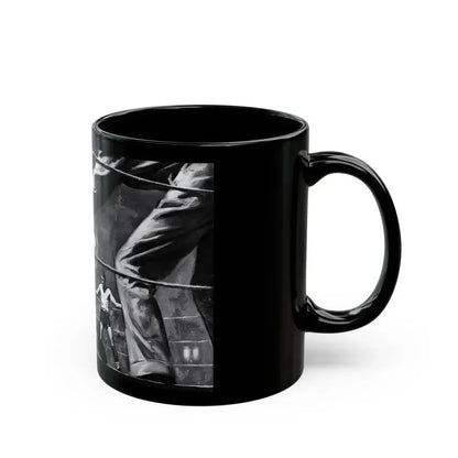 An Eye for Pugs, Real magazine, May 1957 - Black Coffee Mug - Go Mug Yourself