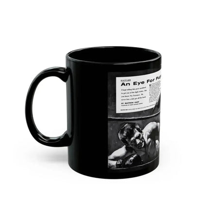 An Eye for Pugs, Real magazine, May 1957 - Black Coffee Mug - Go Mug Yourself