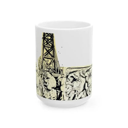 An Ikon For Irena, MacLean's magazine, Aug 1952 - White Coffee Mug 15oz - Go Mug Yourself