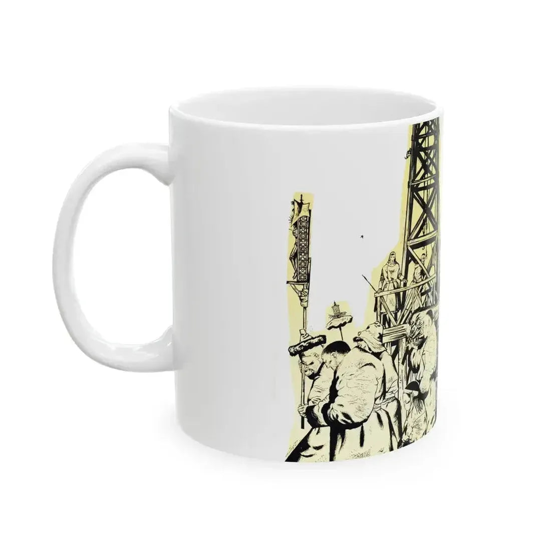 An Ikon For Irena, MacLean's magazine, Aug 1952 - White Coffee Mug - Go Mug Yourself