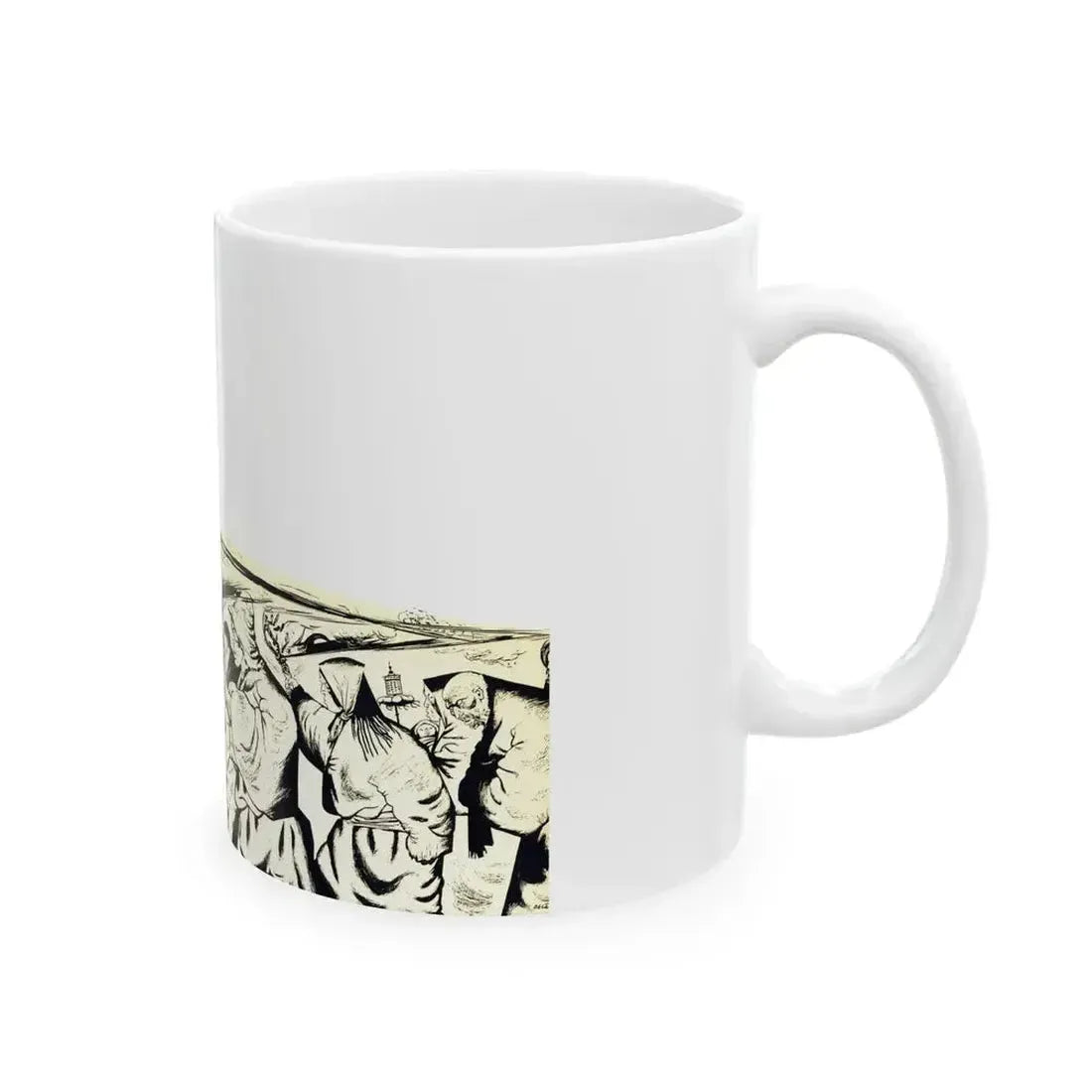 An Ikon For Irena, MacLean's magazine, Aug 1952 - White Coffee Mug - Go Mug Yourself