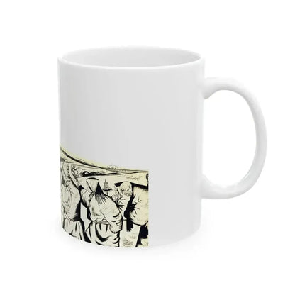An Ikon For Irena, MacLean's magazine, Aug 1952 - White Coffee Mug - Go Mug Yourself