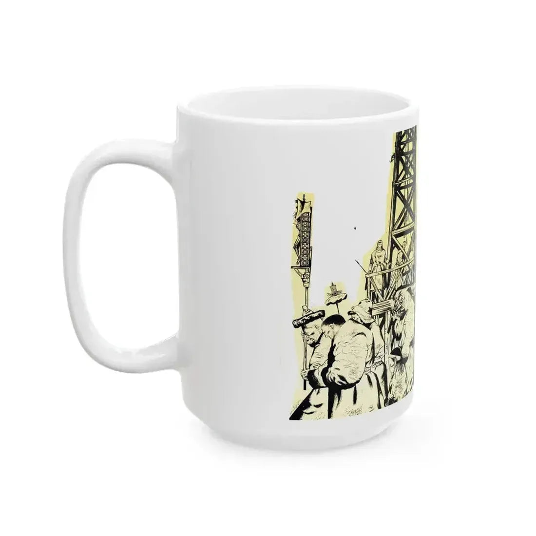 An Ikon For Irena, MacLean's magazine, Aug 1952 - White Coffee Mug - Go Mug Yourself
