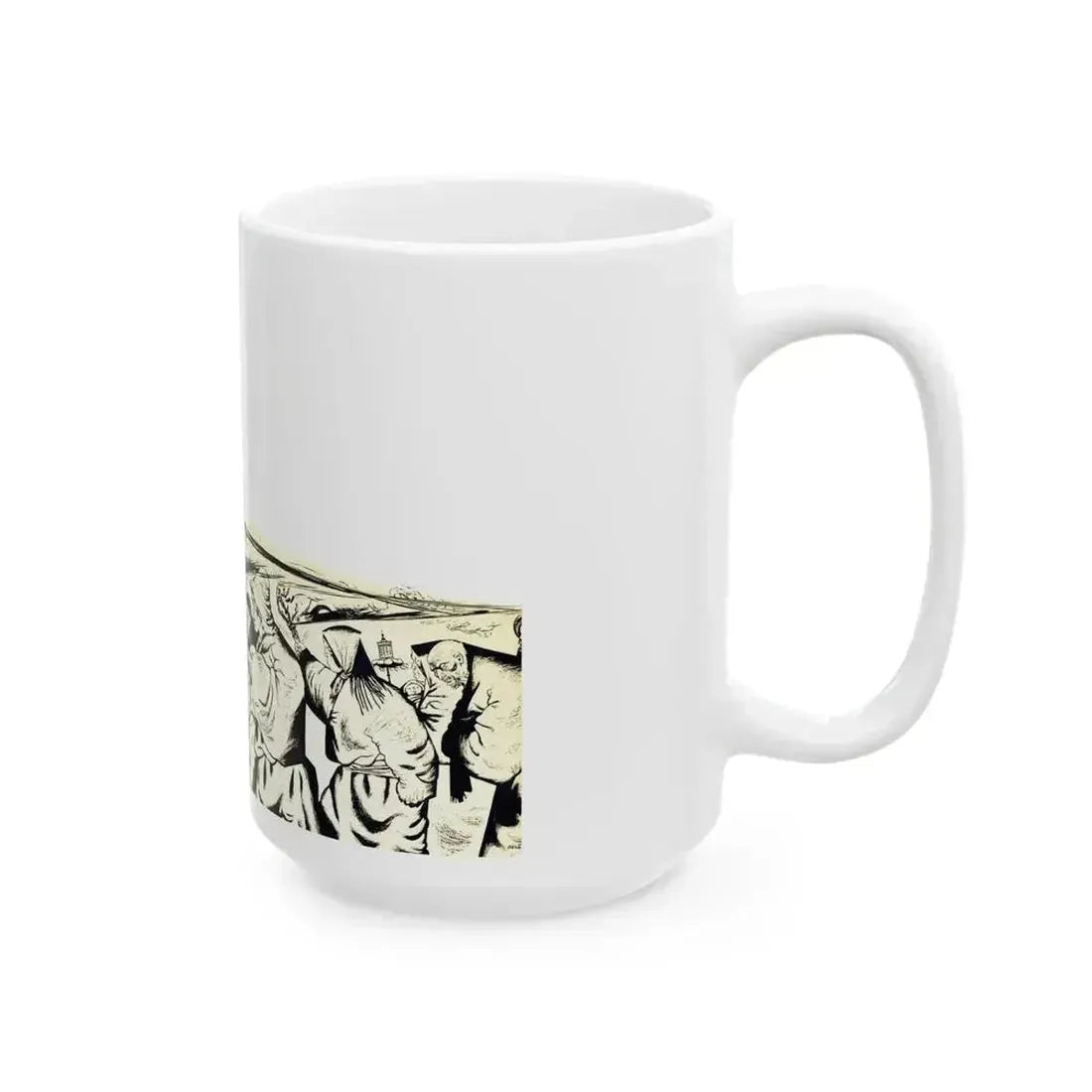 An Ikon For Irena, MacLean's magazine, Aug 1952 - White Coffee Mug - Go Mug Yourself