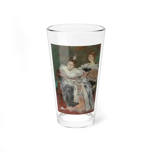 An Indiscretion (Magazine Illustration) Pint Glass 16oz 16oz - Go Mug Yourself