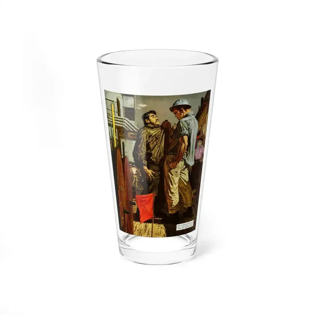 An Informal Discussion, 1952 (Magazine Illustration) Pint Glass 16oz 16oz - Go Mug Yourself