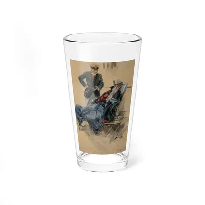 An Interesting Convalescent, 1906 (Magazine Illustration) Pint Glass 16oz 16oz - Go Mug Yourself