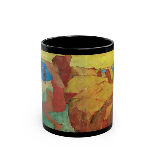 An Island of Her Own, Redbook, February 1962 - Black Coffee Mug 11oz - Go Mug Yourself