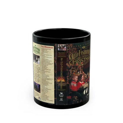 AN OLD FASHIONED CHRISTMAS (VHS COVER) - Black Coffee Mug 11oz - Go Mug Yourself