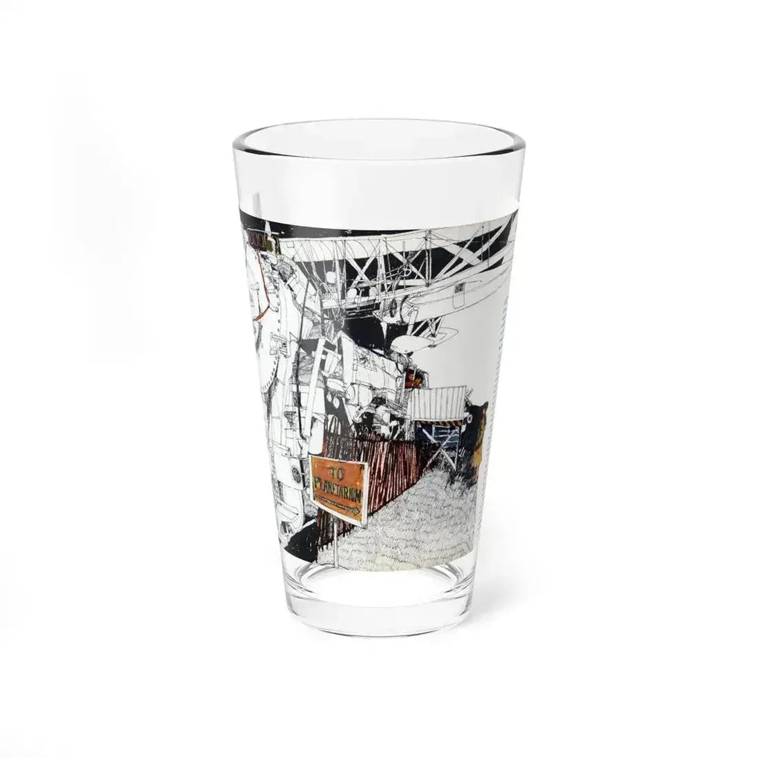 An Ordinary Day, Redbook, June 1964 (Magazine Illustration) Pint Glass 16oz 16oz - Go Mug Yourself