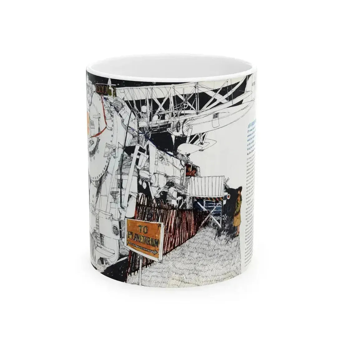 An Ordinary Day, Redbook, June 1964 - White Coffee Mug 11oz - Go Mug Yourself