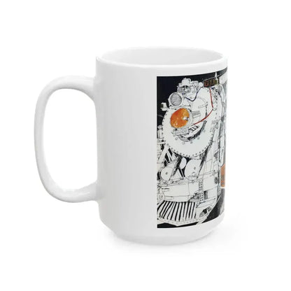 An Ordinary Day, Redbook, June 1964 - White Coffee Mug - Go Mug Yourself