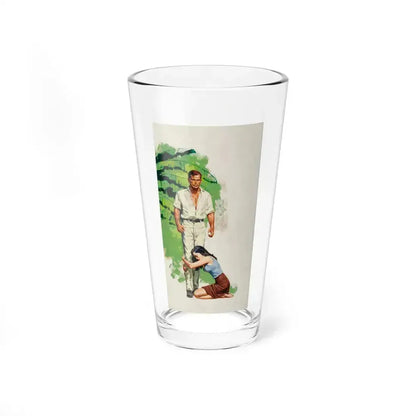 An Outcast of the Islands, paperback cover (Pyramid, 1959) - Pint Glass 16oz 16oz - Go Mug Yourself