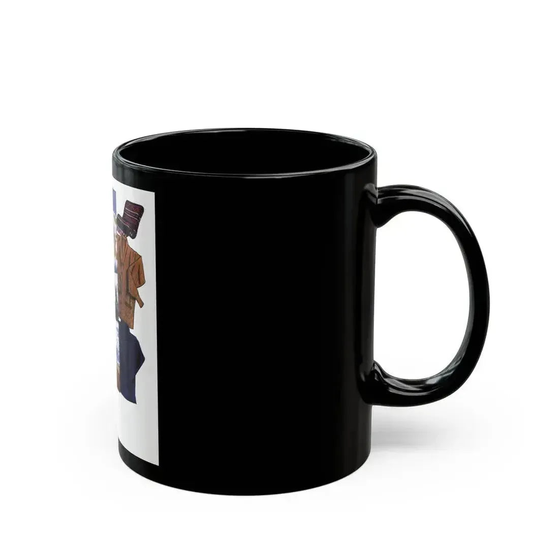 An Outfit Which Almost Yodels..., Esquire, January 1934 - Black Coffee Mug - Go Mug Yourself