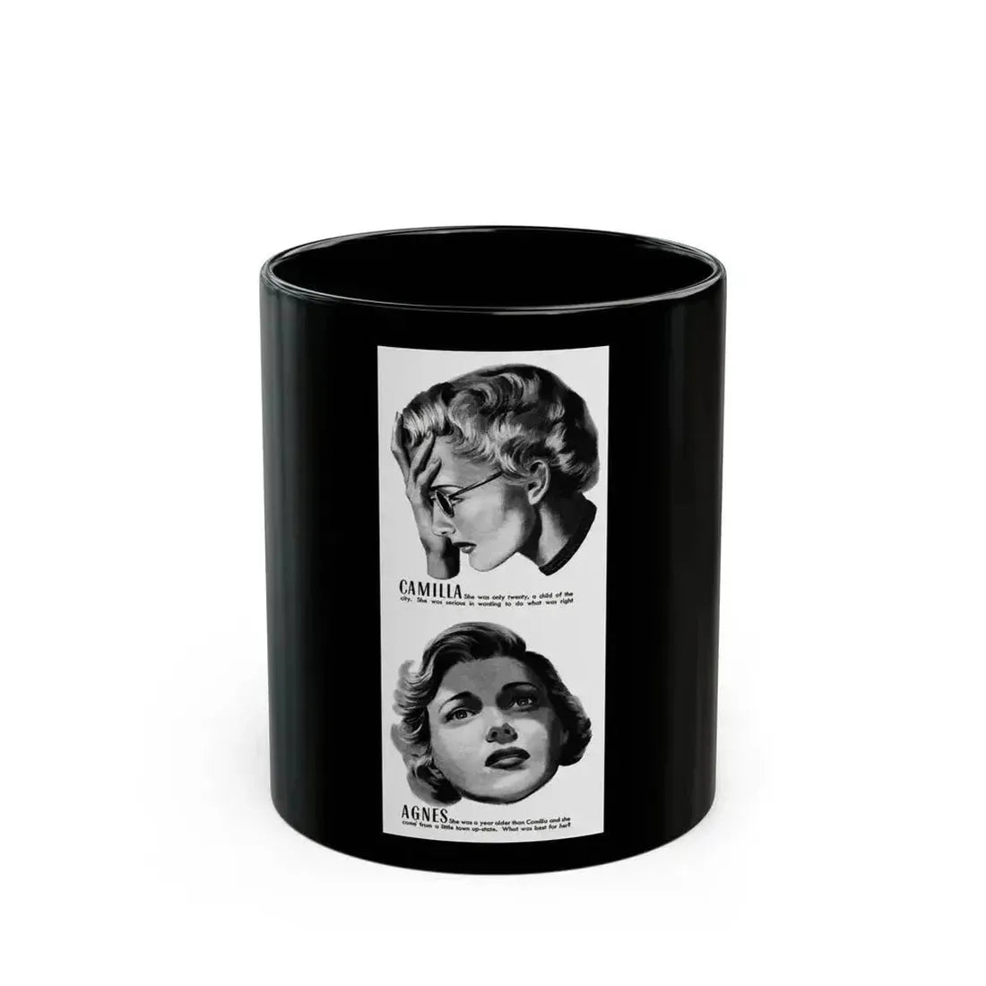 An Understanding Heart, This Week Magazine, April 12, 1953 - Black Coffee Mug 11oz - Go Mug Yourself