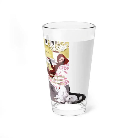 An Understanding Heart, Woman's Home Companion, August 1948 (Magazine Illustration) Pint Glass 16oz 16oz - Go Mug Yourself