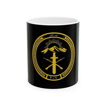 ANA 207 Corps Flag (Afghanistan) White Coffee Mug 11oz - Go Mug Yourself