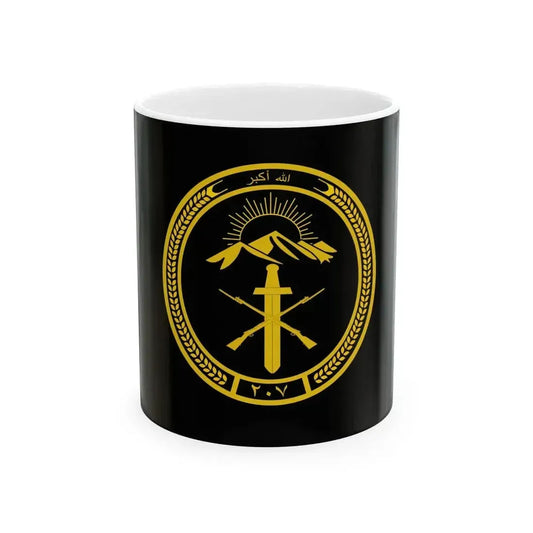 ANA 207 Corps Flag (Afghanistan) White Coffee Mug 11oz - Go Mug Yourself