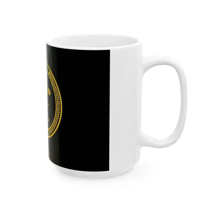 ANA 207 Corps Flag (Afghanistan) White Coffee Mug - Go Mug Yourself