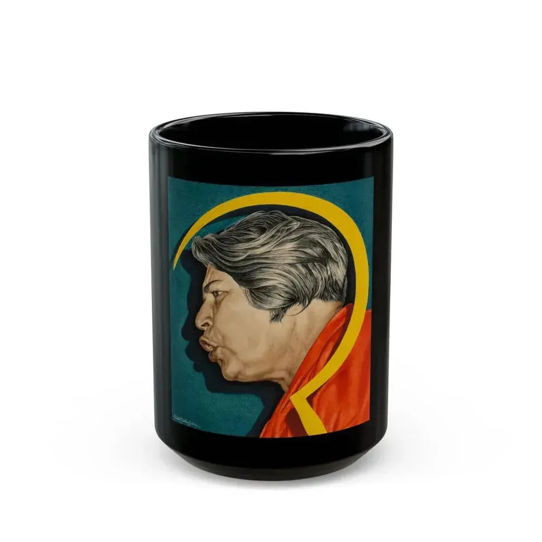 Ana Pauker, Time magazine cover, September 20, 1948 - Black Coffee Mug 15oz - Go Mug Yourself