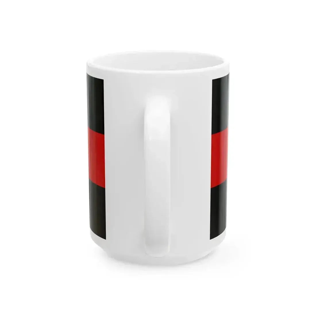 Anarchist Flag of Belarus (Belarus) White Coffee Mug - Go Mug Yourself