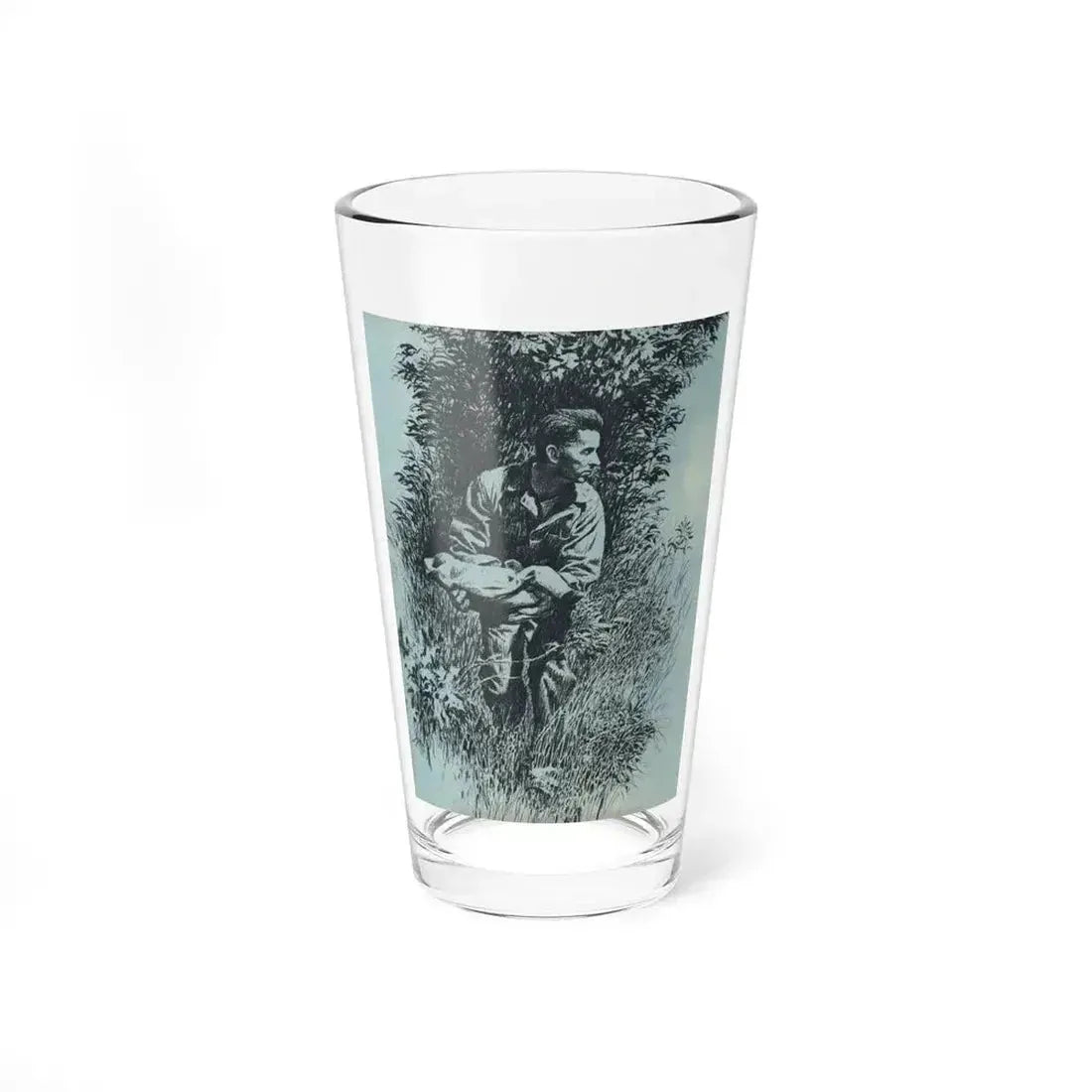 Anatomy of a Kidnap, Saga, April 1964 (Magazine Illustration) Pint Glass 16oz 16oz - Go Mug Yourself