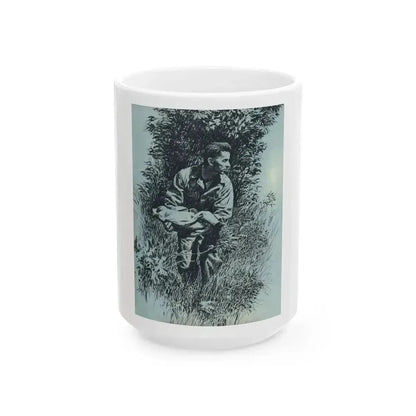 Anatomy of a Kidnap, Saga, April 1964 - White Coffee Mug 15oz - Go Mug Yourself