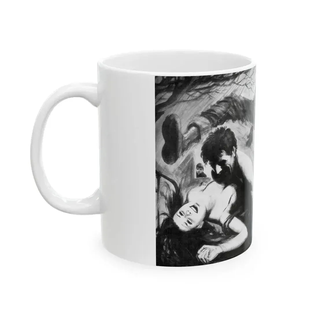 Anatomy of a Violent Saturday - White Coffee Mug - Go Mug Yourself